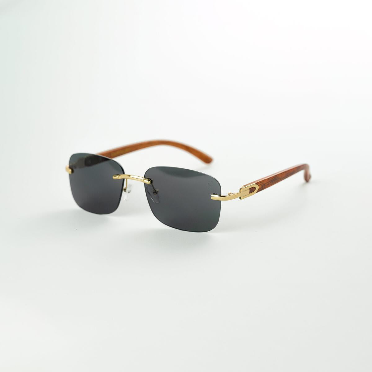 Crown Kings The Lavish Sunglasses - Black/Gold