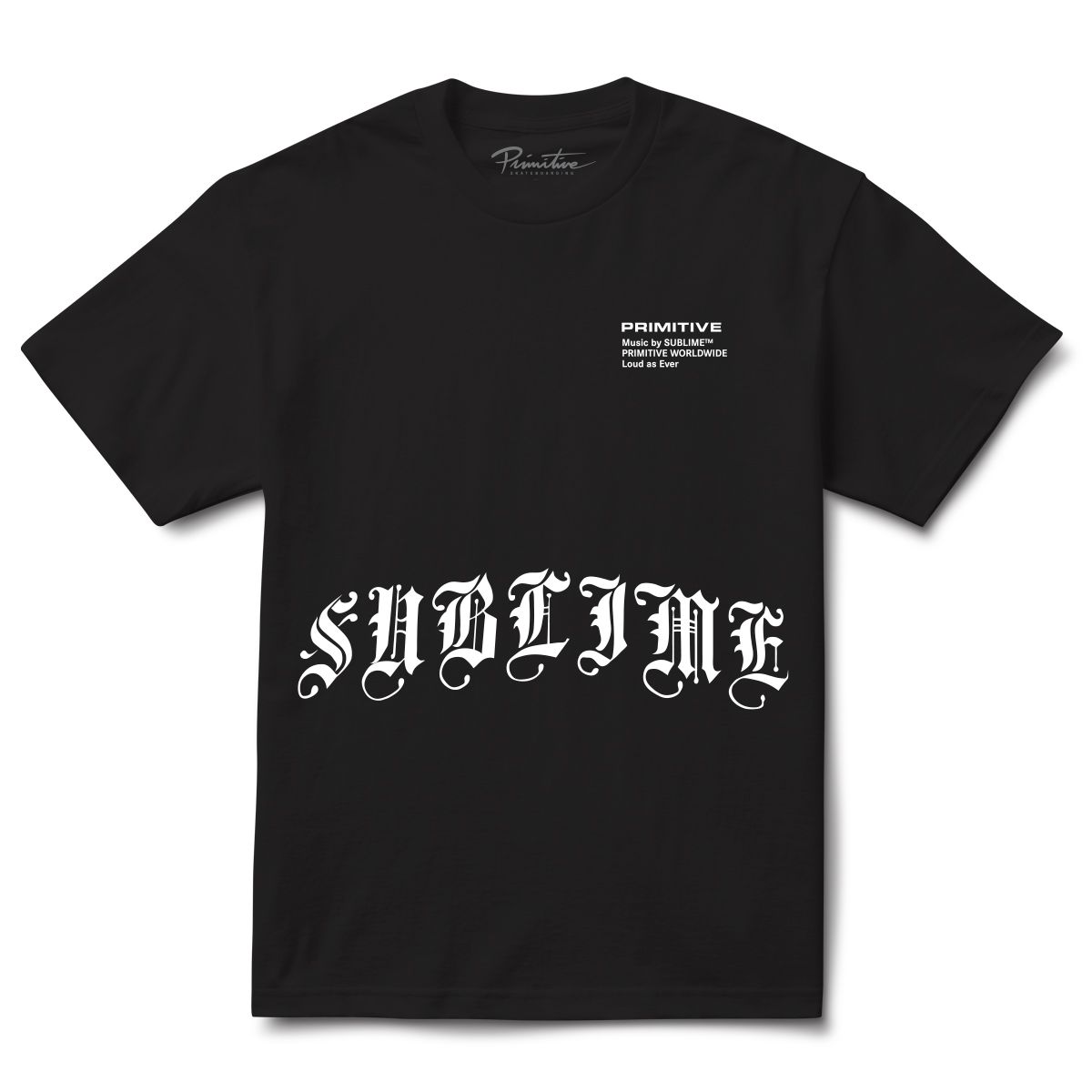 Primitive Memory Heavy Weight Tee - Black