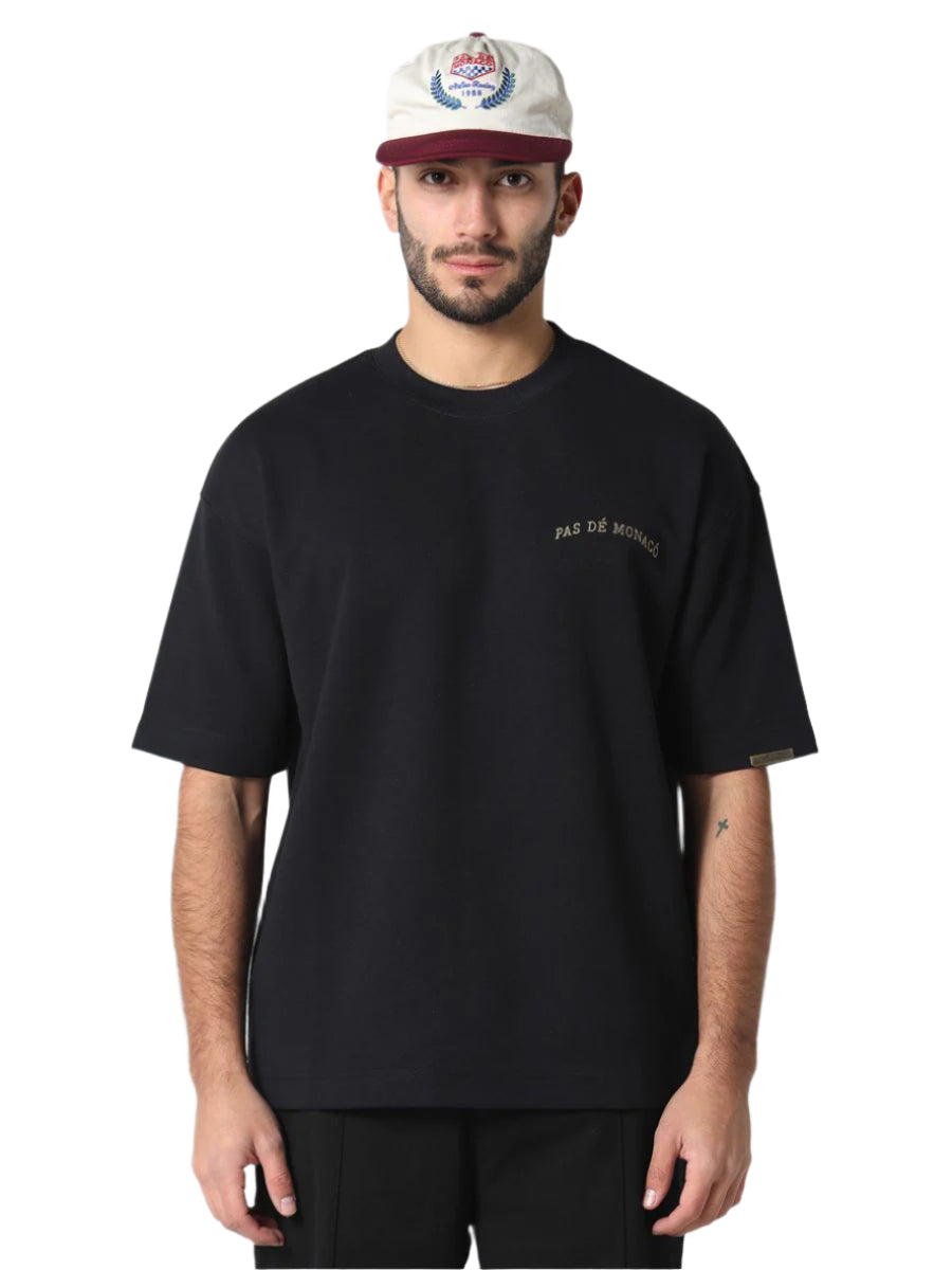 Pas De Monaco Carre Tee - Black