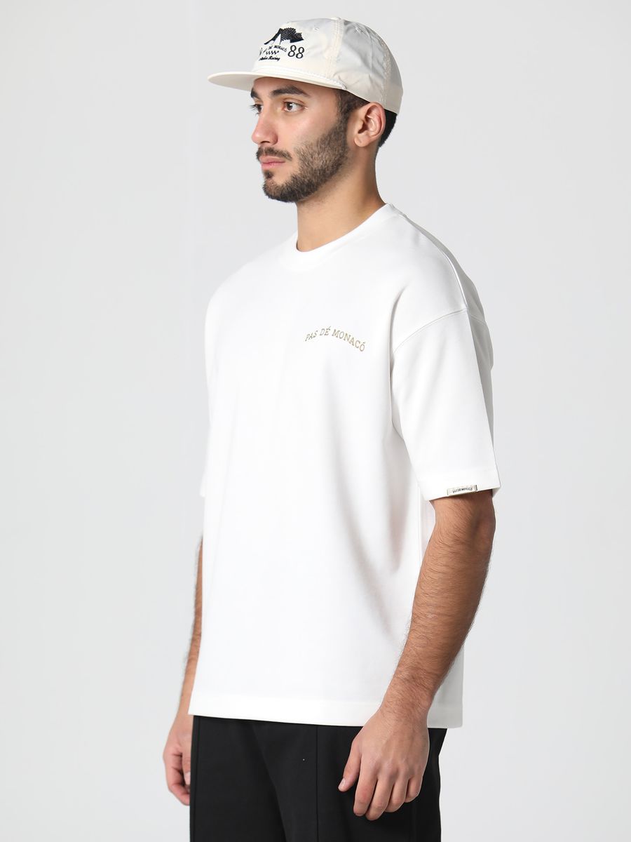 Pas De Monaco Carre Tee - Off White