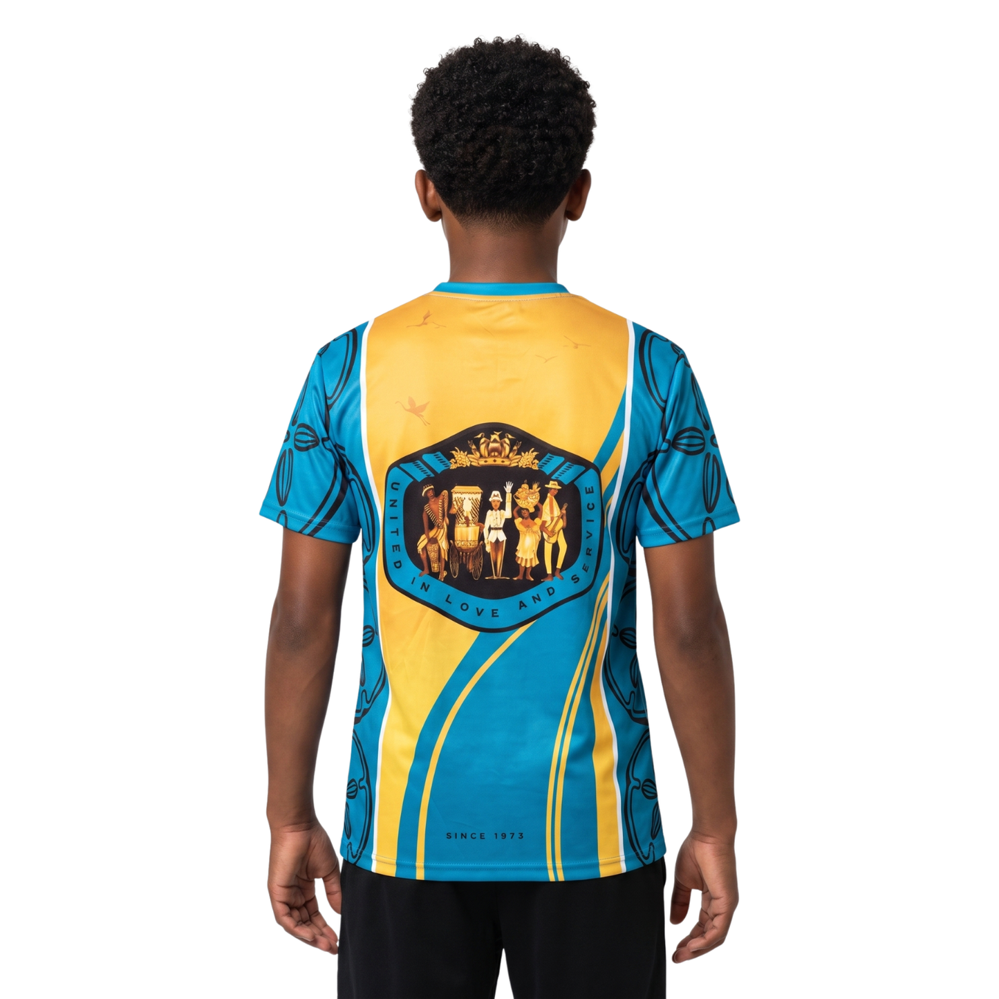The Legacy Harvora V-Neck Tee - Aqua