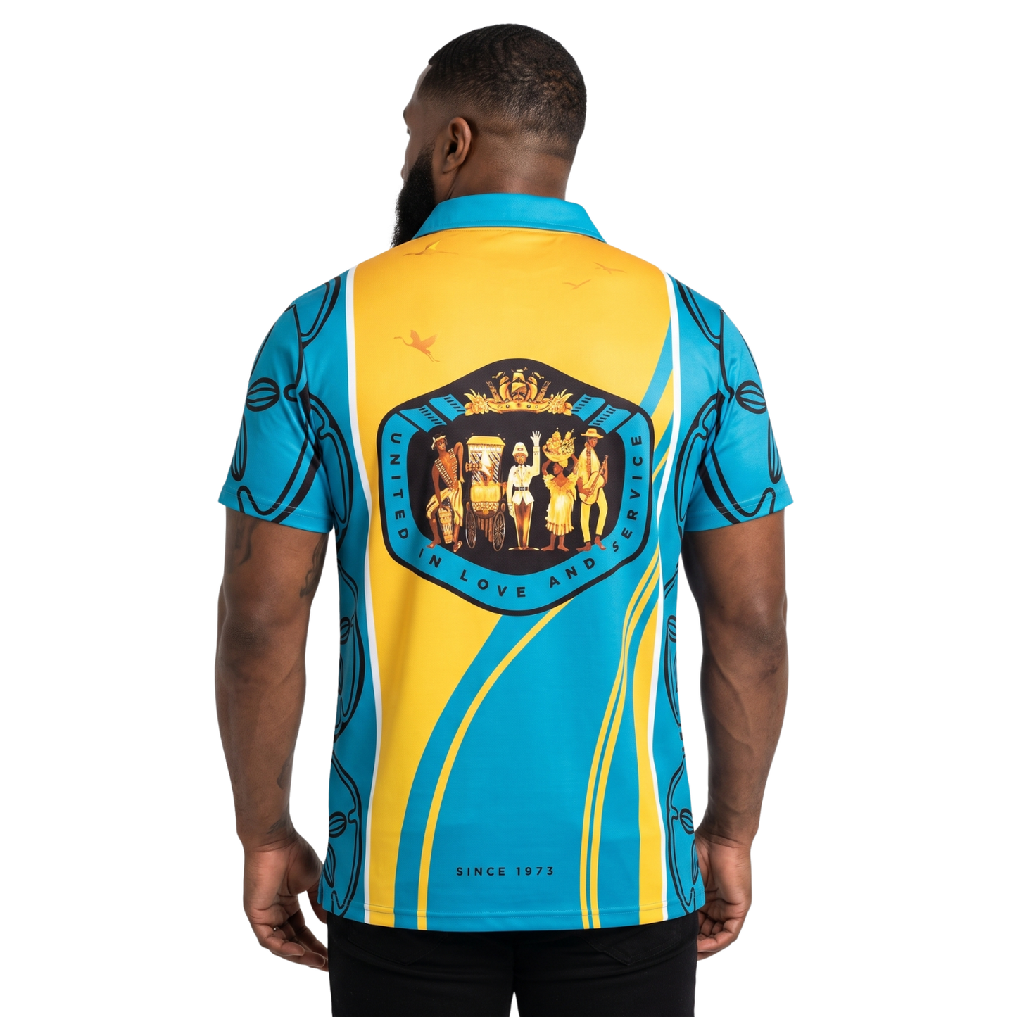 The Legacy Harvora Unisex Polo - Aqua