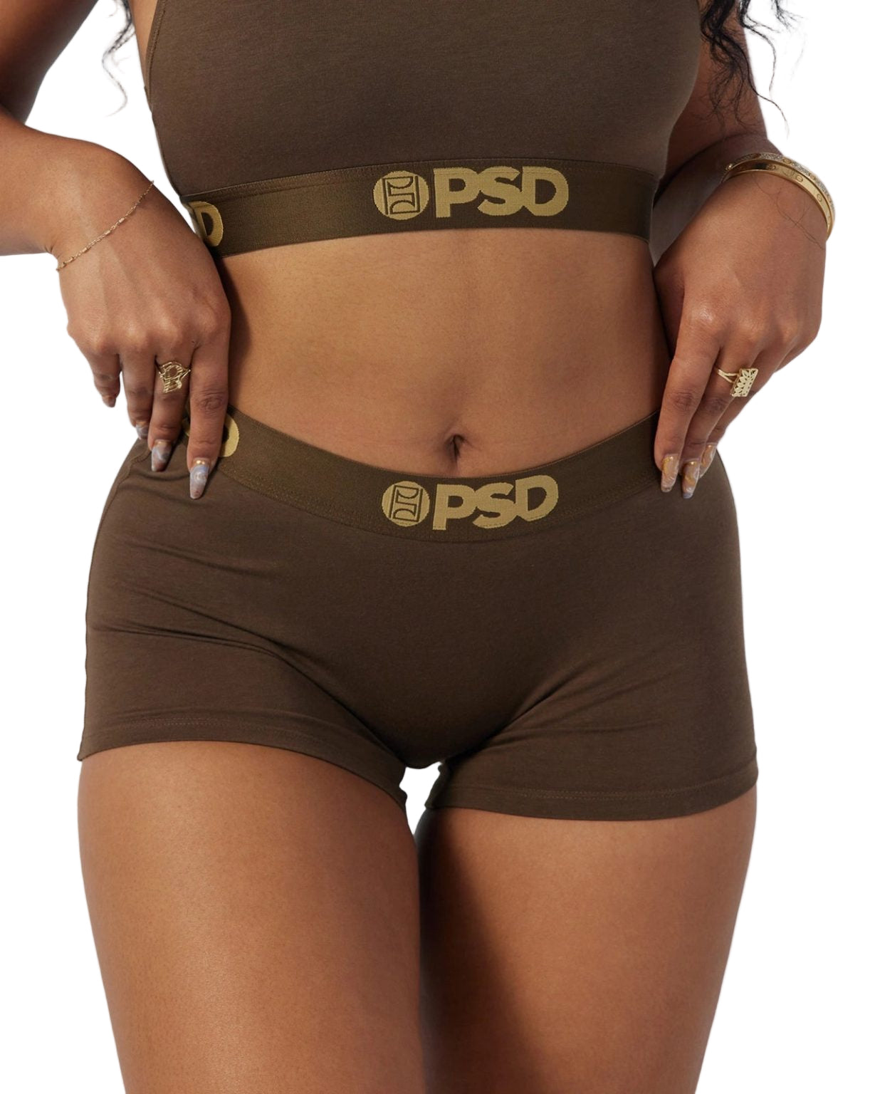 PSD Female Modal Solids Set - Cocoa