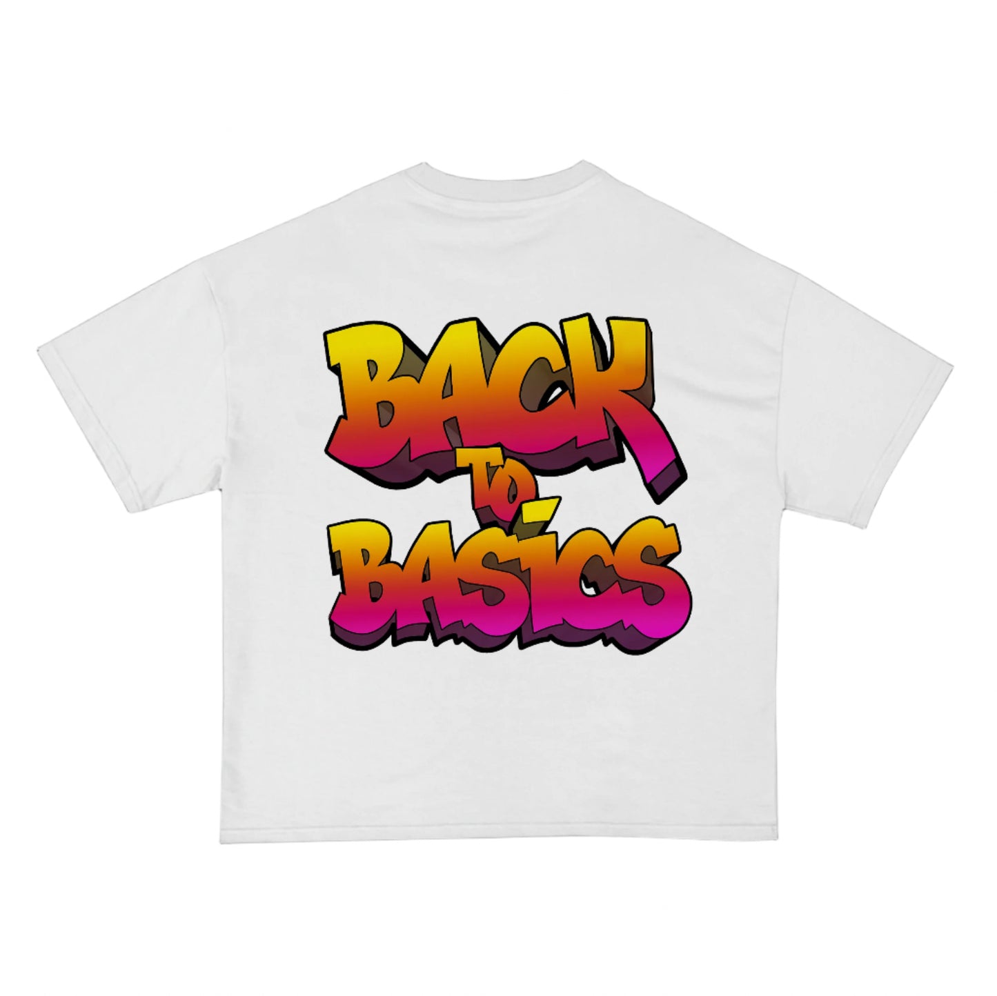 Limited Edition Back To Basics Official Tee - White