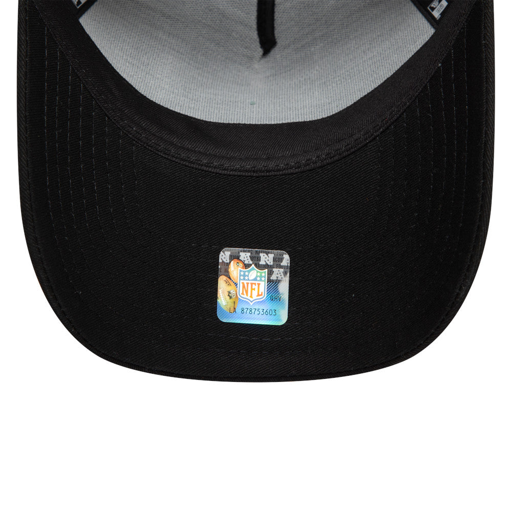 New Era 9FORTY Metallic Patch Los Vegas Raiders Cap - Blackout Edition