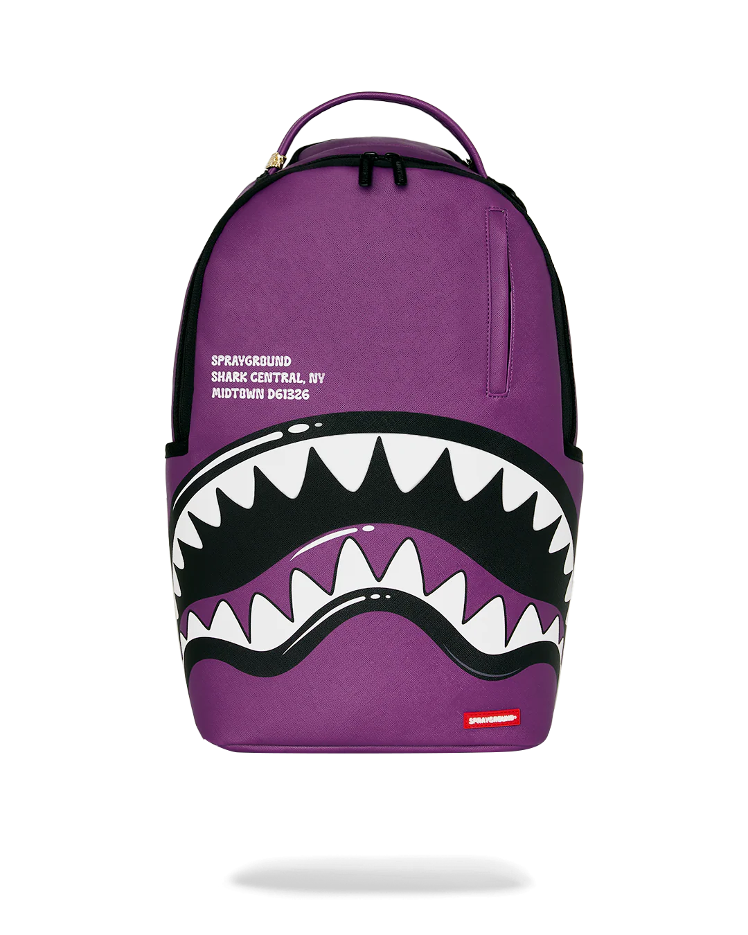 Sprayground Shark Central Bubble Shark Backpack - Purple
