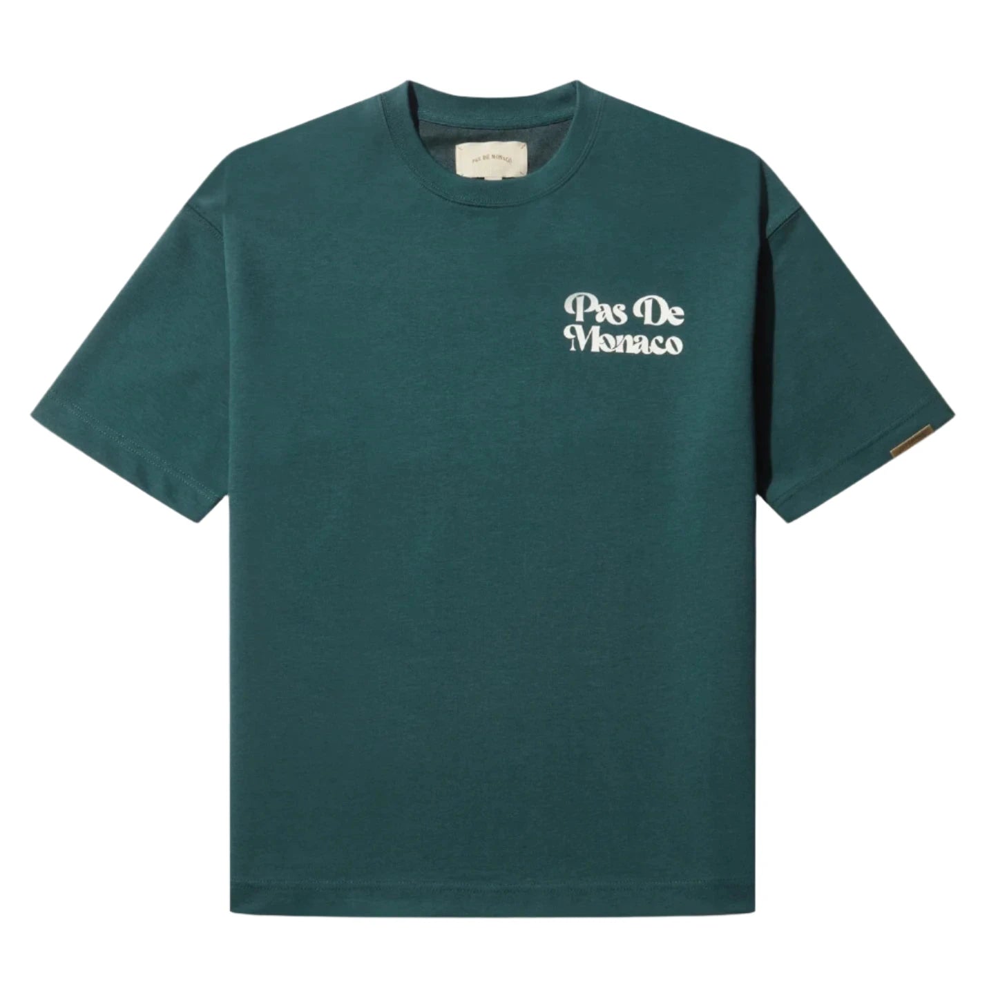 Pas De Monaco Carre Tee - Forest Green