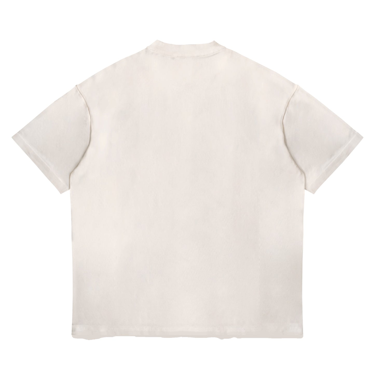 Lonely Hearts Club Flaming Heart Cropped Tee - Creme