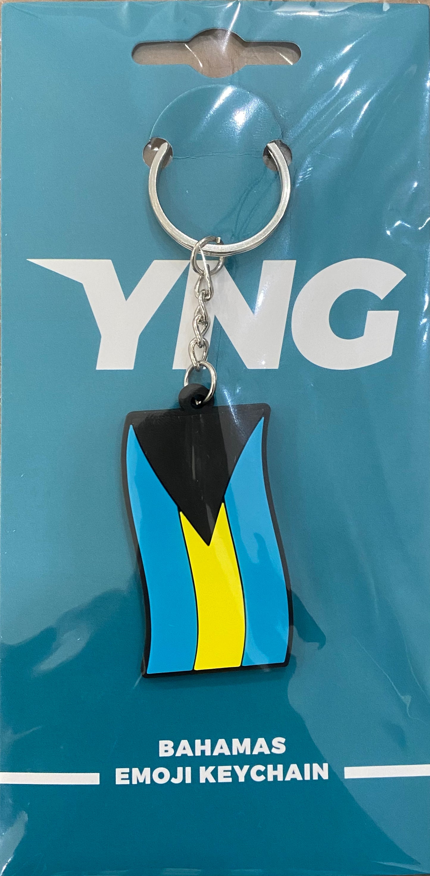 Bahamas Emoji Keychain