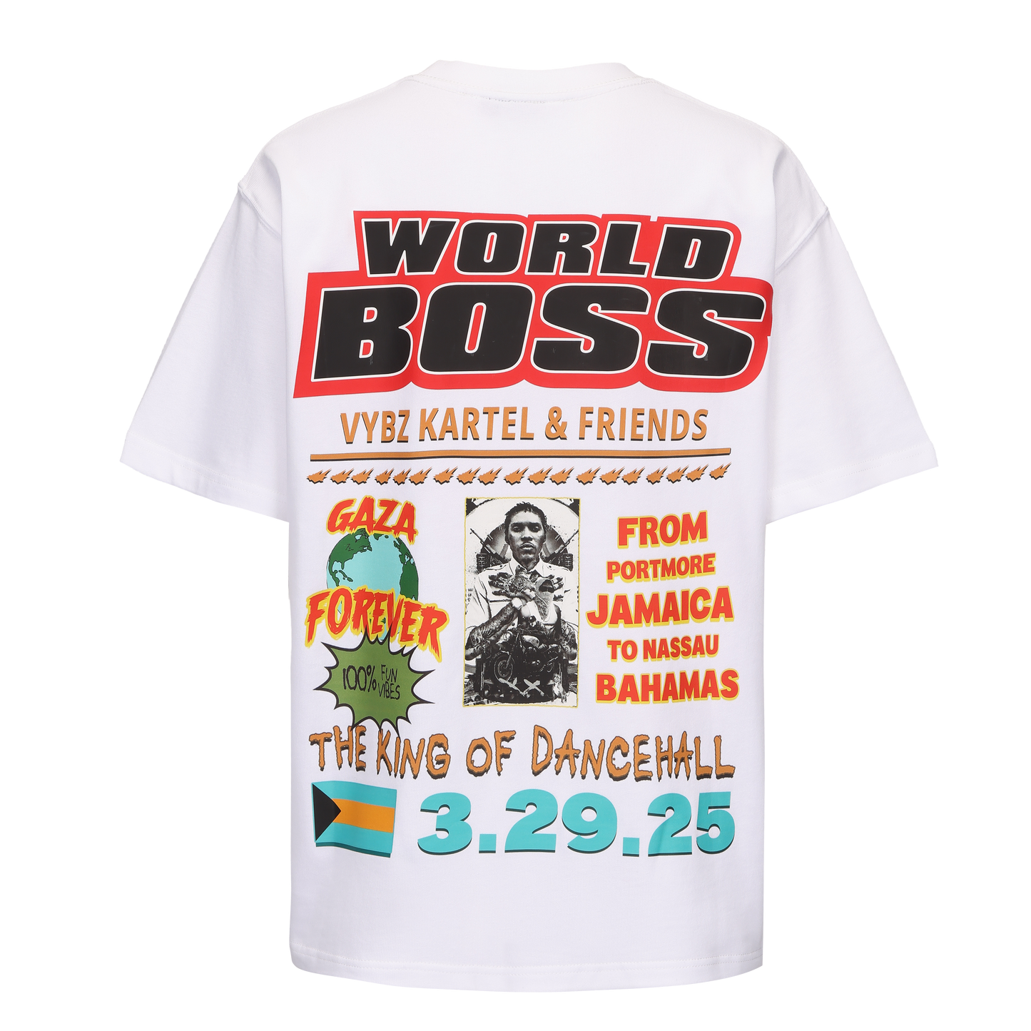 The Limited Edition World Boss Premium Tee - White