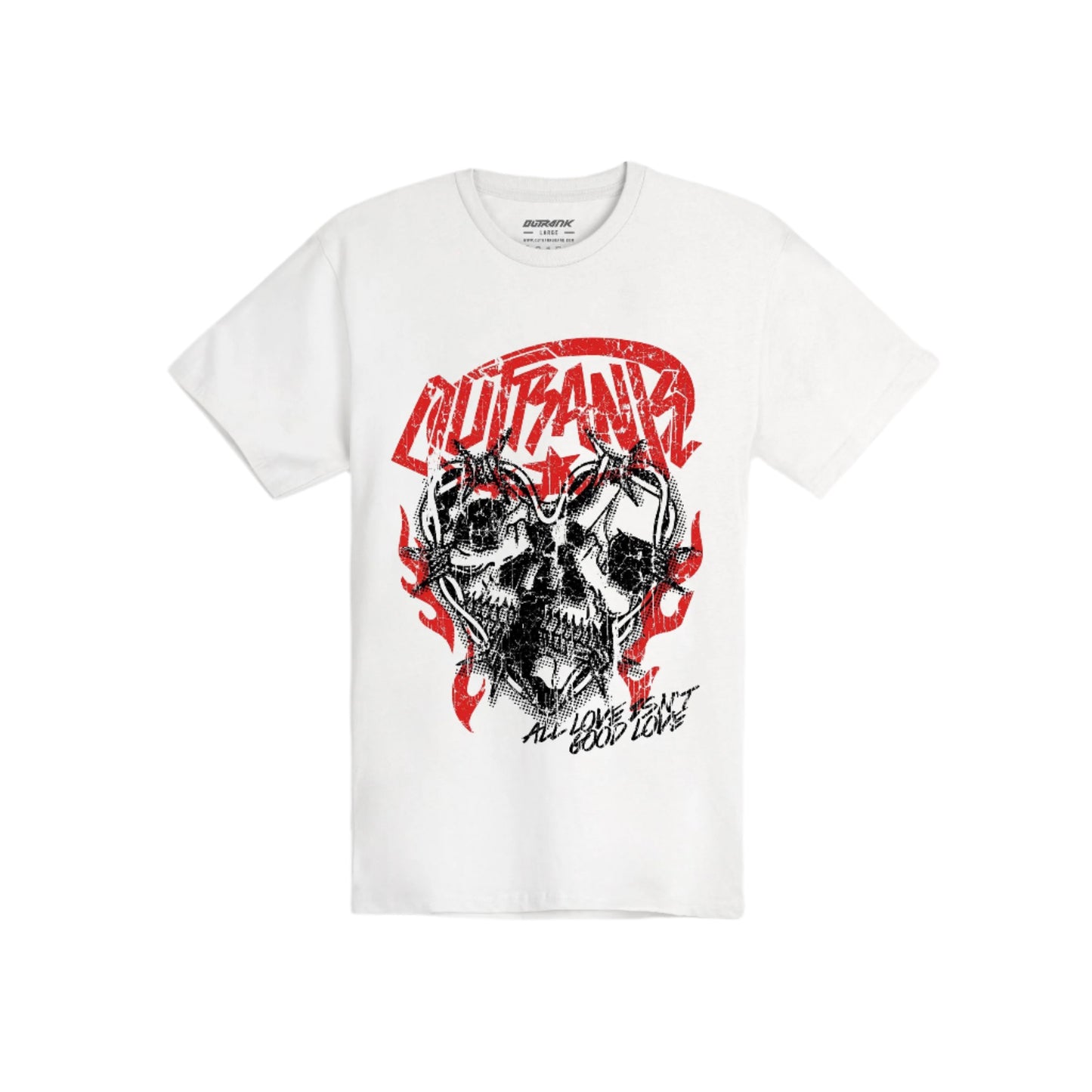 Outrank All Love Tee - White