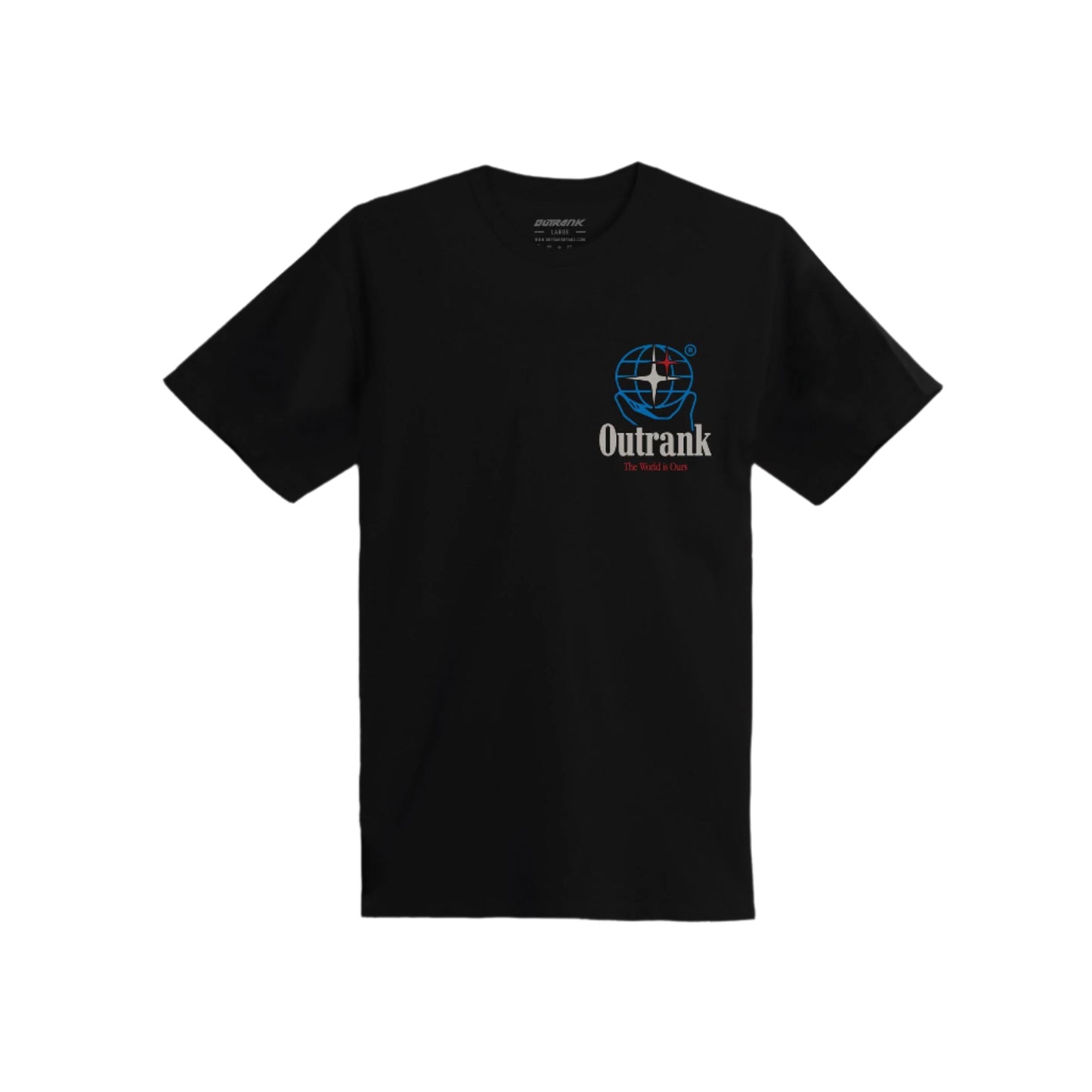 Outrank The World Is Ours Tee - Black
