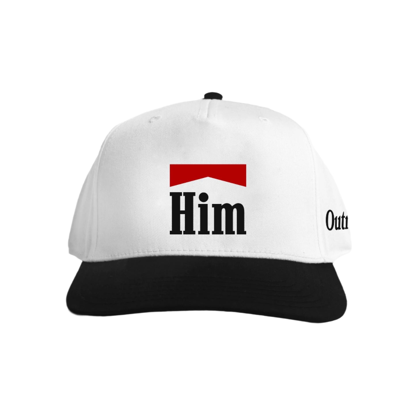 Outrank Him Puff Embroidered Snapback