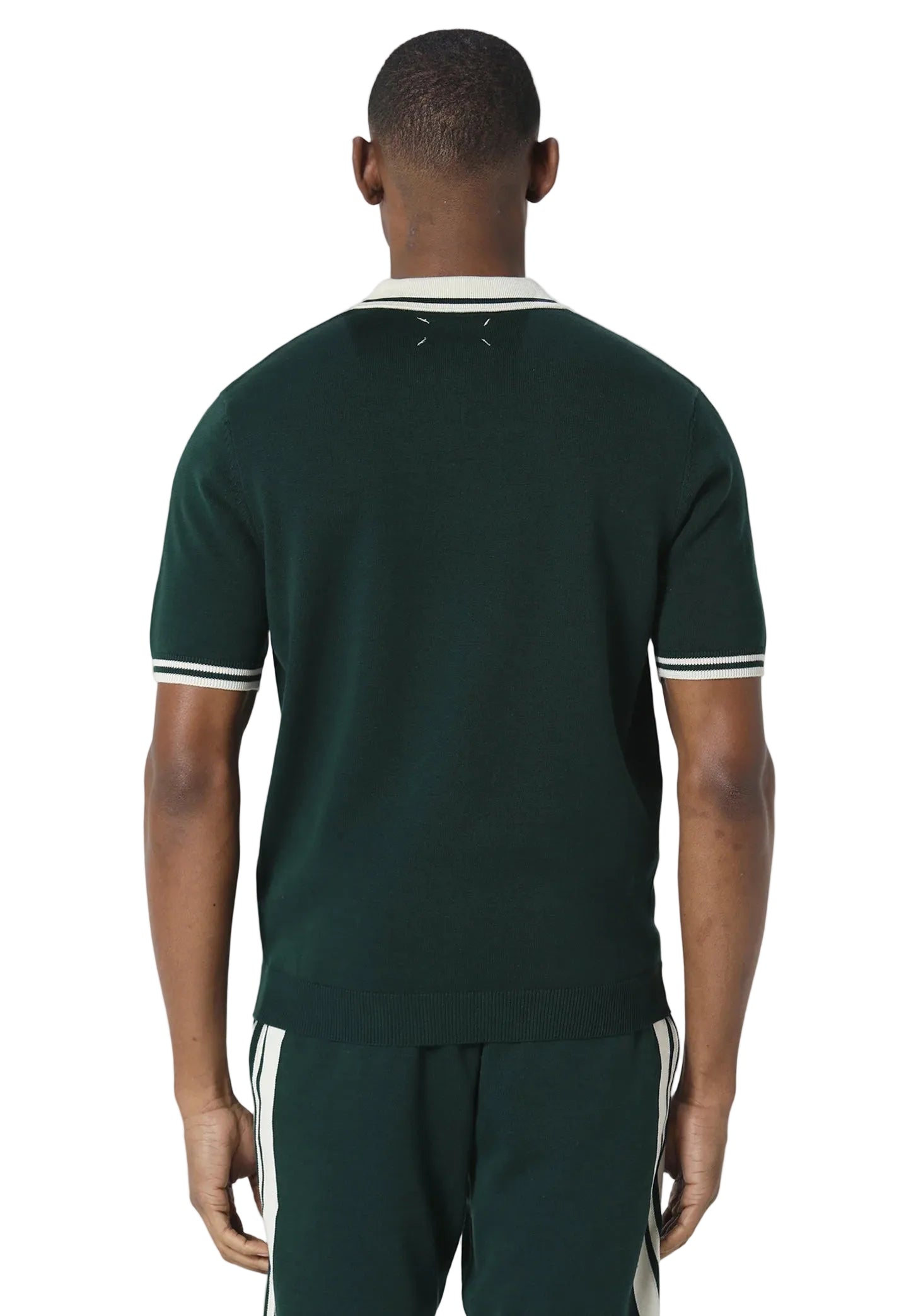 Pas De Monaco Signature Knitted Polo - Pedosa Green