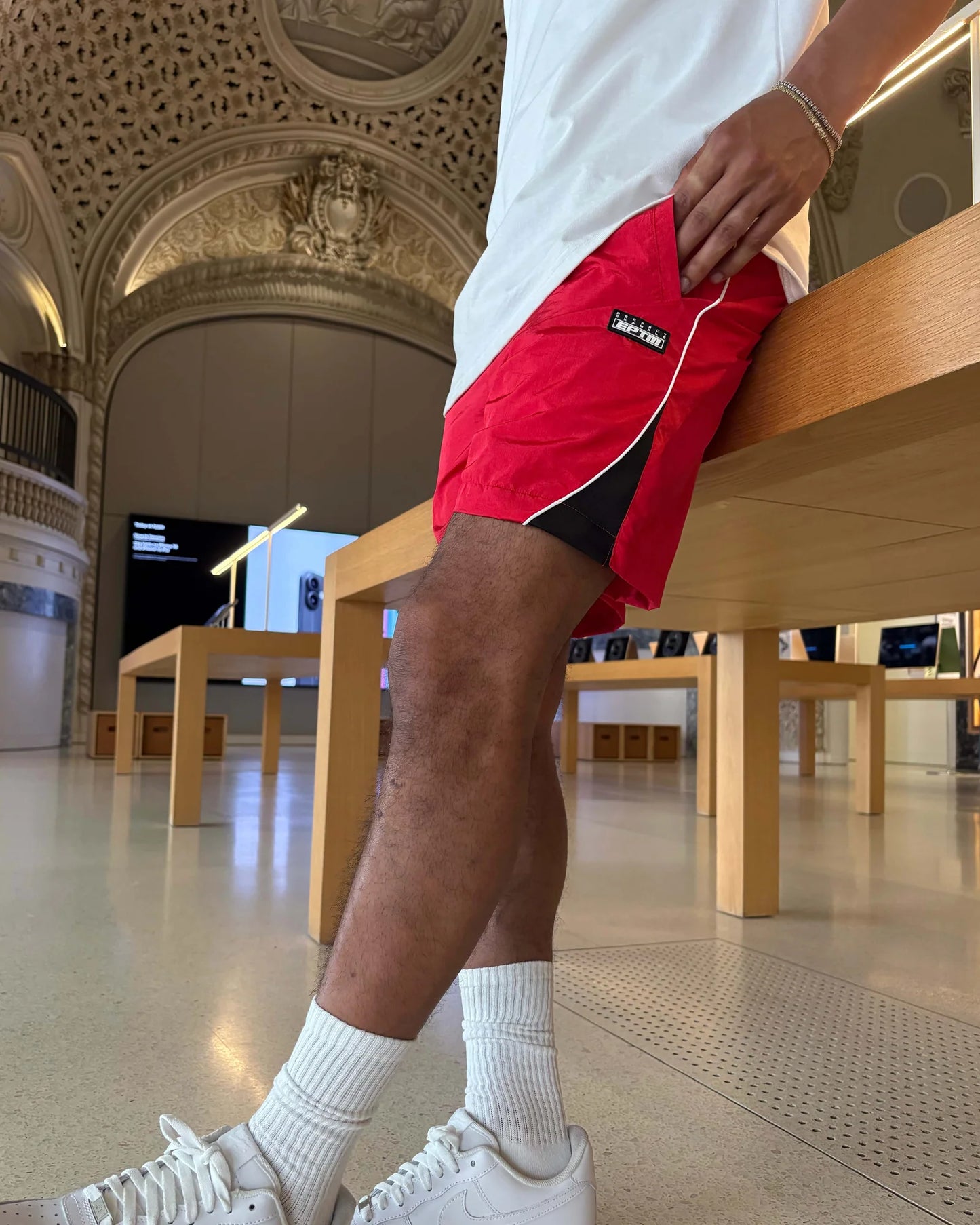 EPTM Derby Shorts - Red