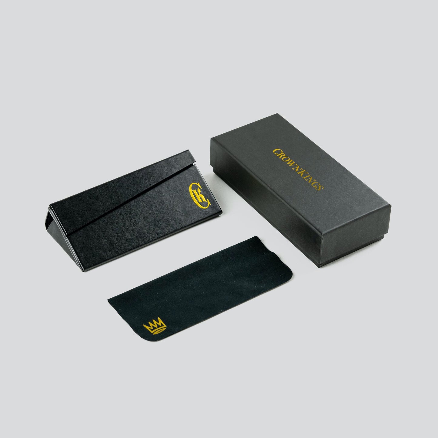 Crown Kings The Adonis Sunglasses - Midnight/Gold