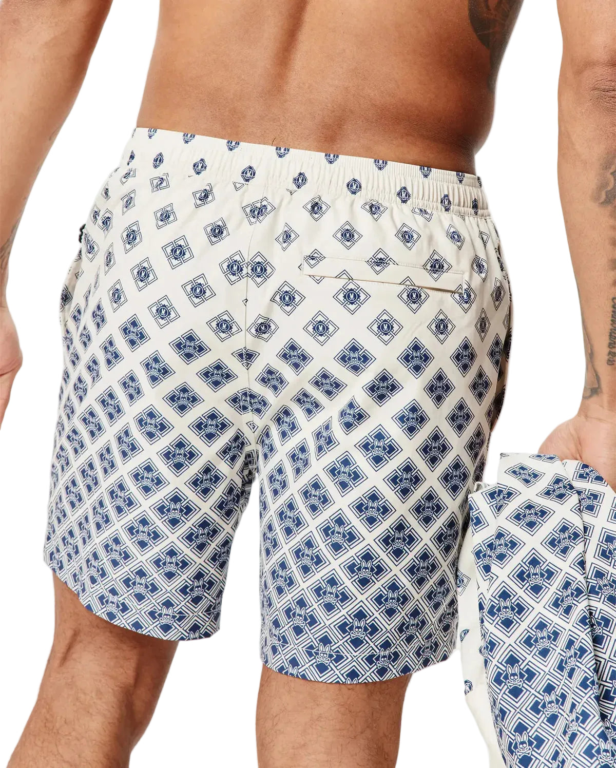 Psycho Bunny Tobias Swim Trunks - Pristine