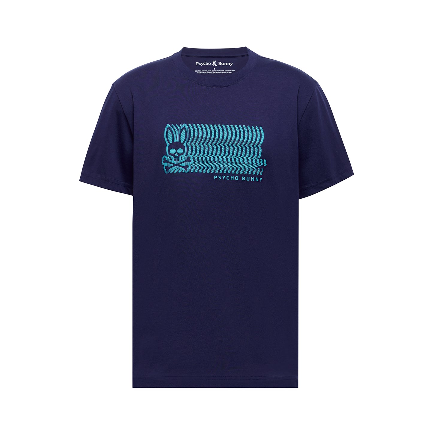 Psycho Bunny Arvo Sport Tee - Evening Blue