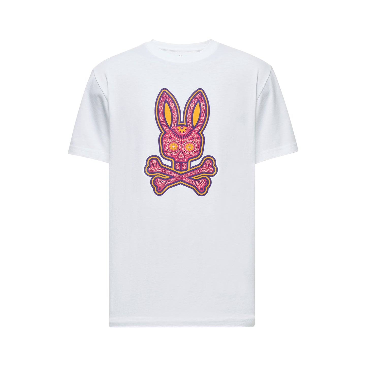 Psycho Bunny Day of The Dead Graphic Tee - White