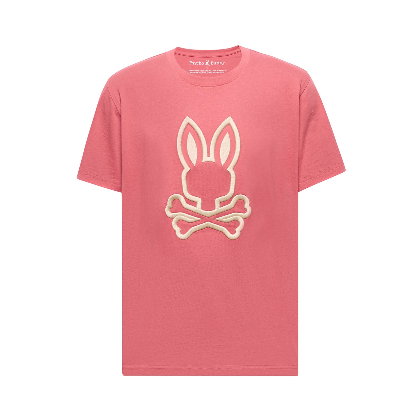 Psycho Bunny Nicholas Embroidered Tee - Rubi Quartz