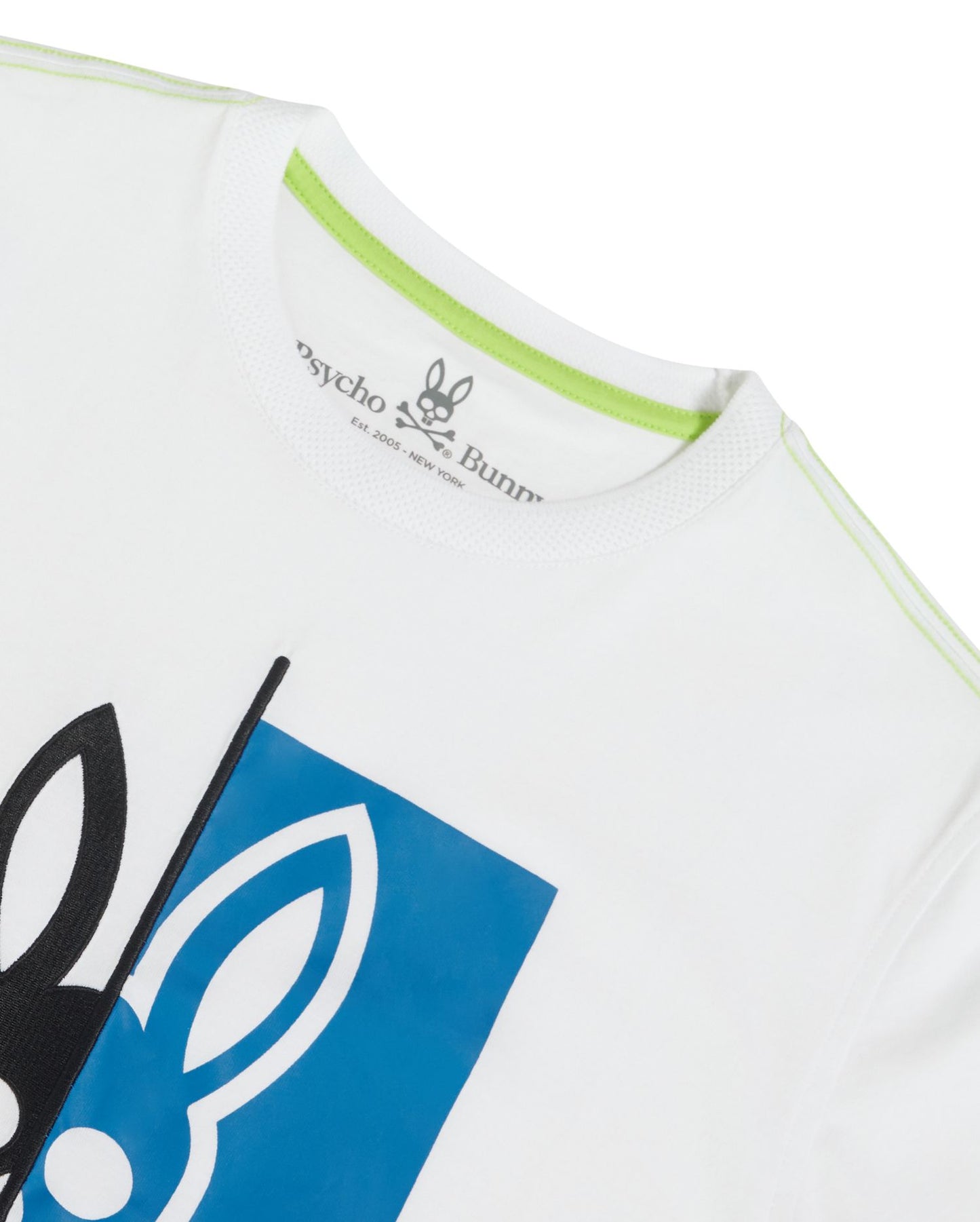 Psycho Bunny Mens Dovedale Graphic Tee - White