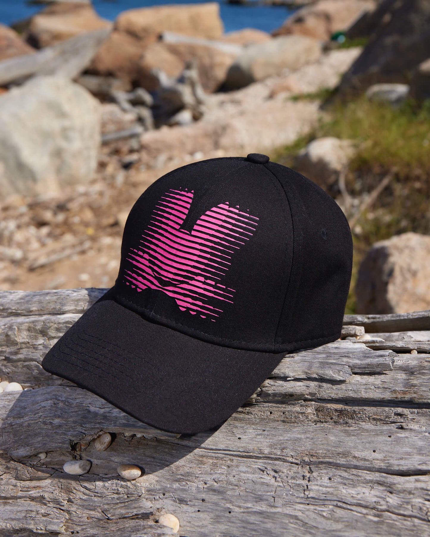 Psycho Bunny Mens Turing Baseball Hat - Black