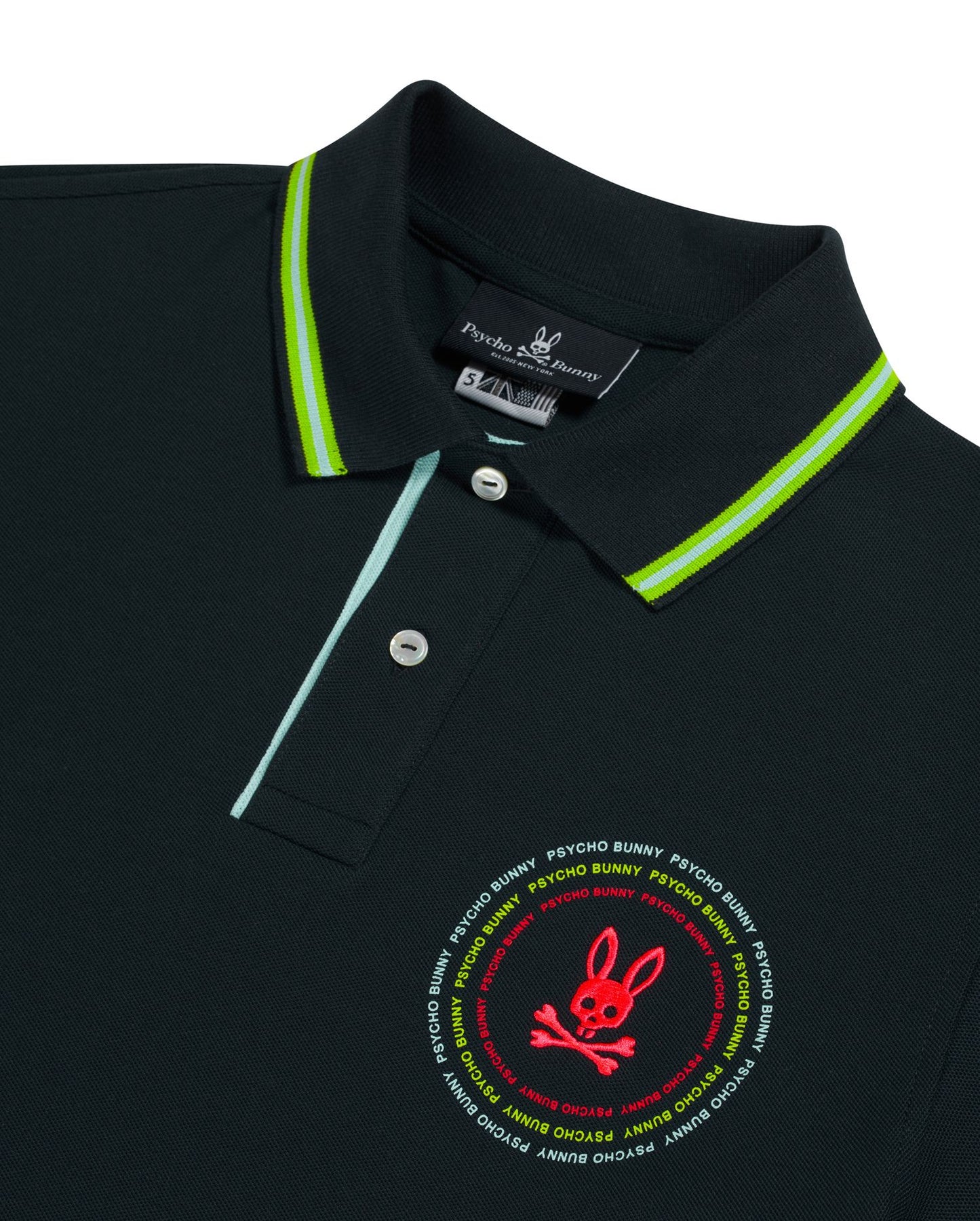 Psycho Bunny Mens Ovington Polo - Navy