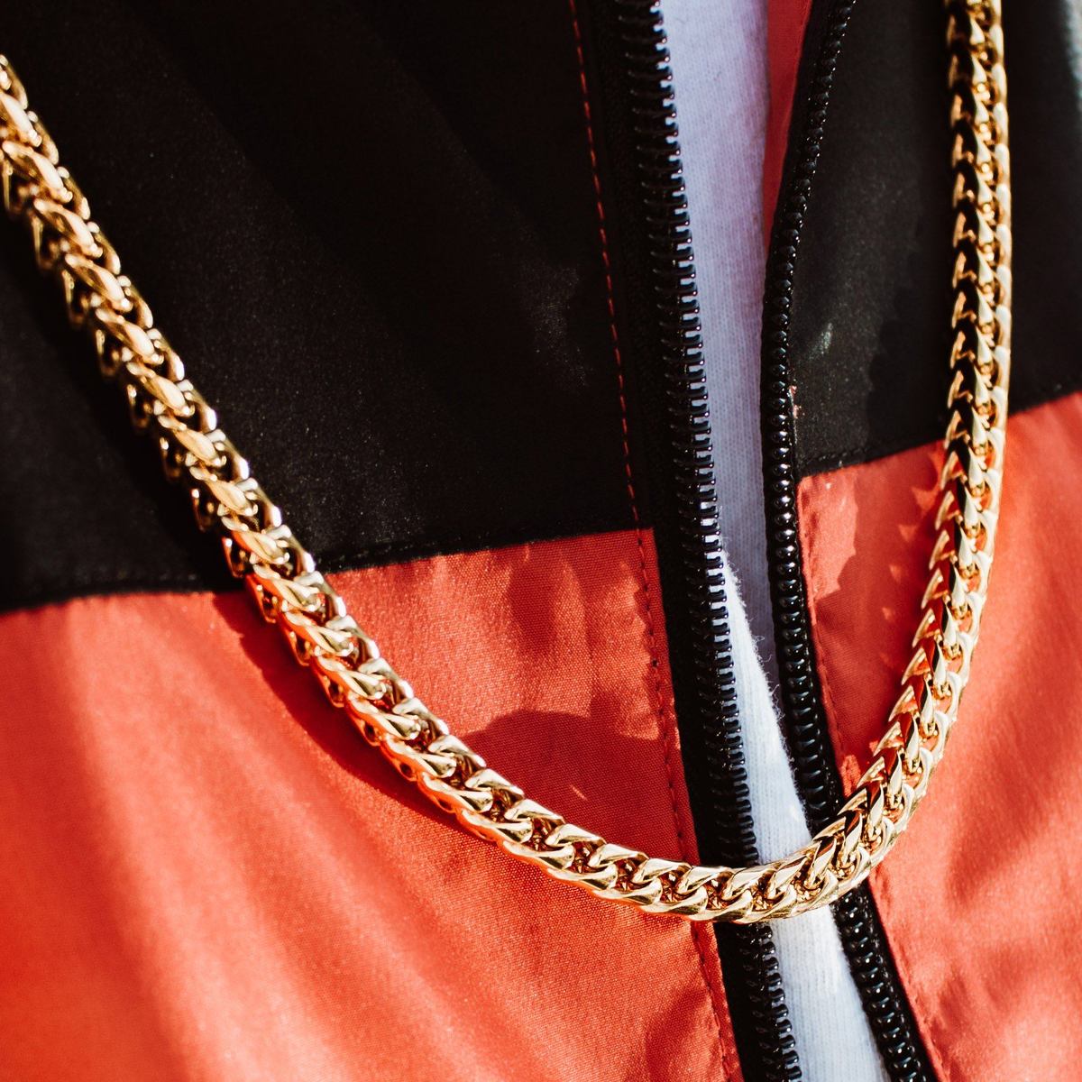 Gold Gods 22" 6MM Curved Franco Chain