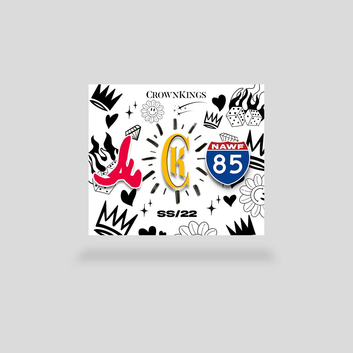 Crown Kings Atlanta Hat Pins - 3 Pack