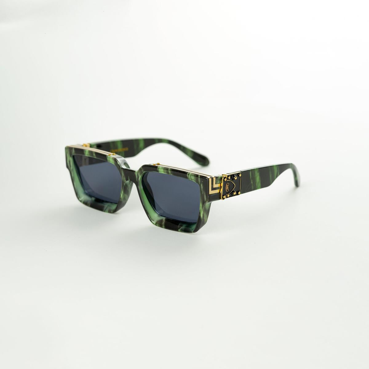 Crown Kings The Billionaires Sunglasses - Onyx/Gold