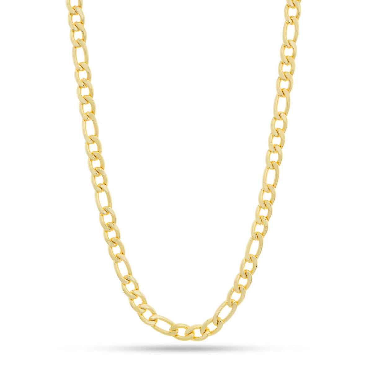 King Ice 10mm Italian Figaro Chain