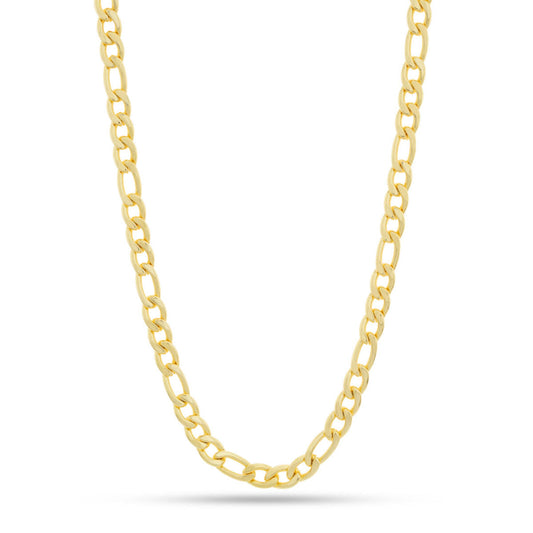 King Ice 10mm Italian Figaro Chain