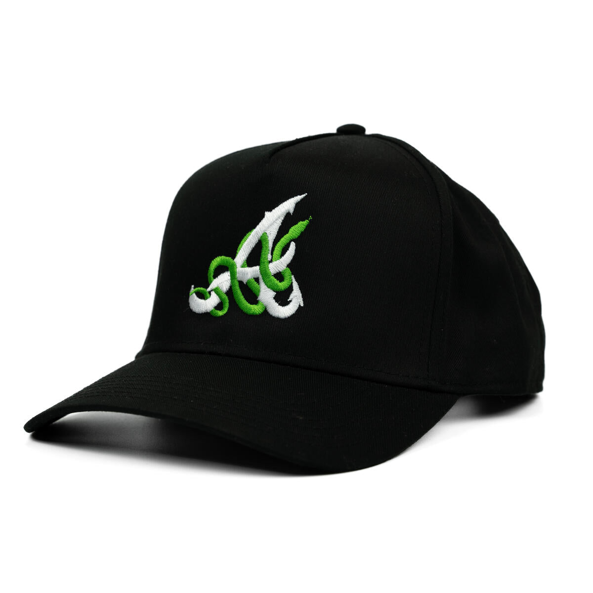 Crown Kings ATL Snake Snapback - Black