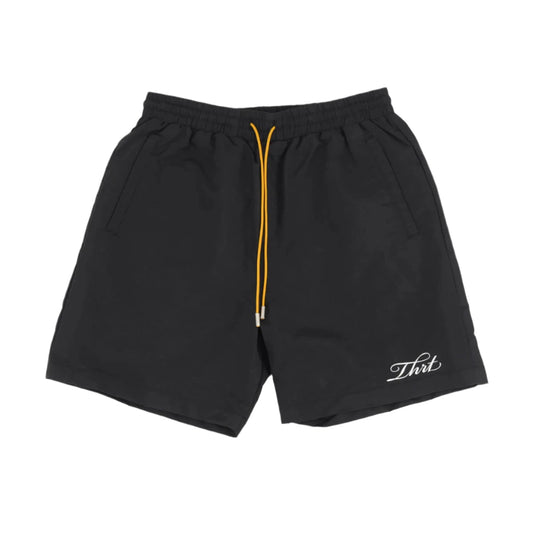 THRT Script Shorts - Black