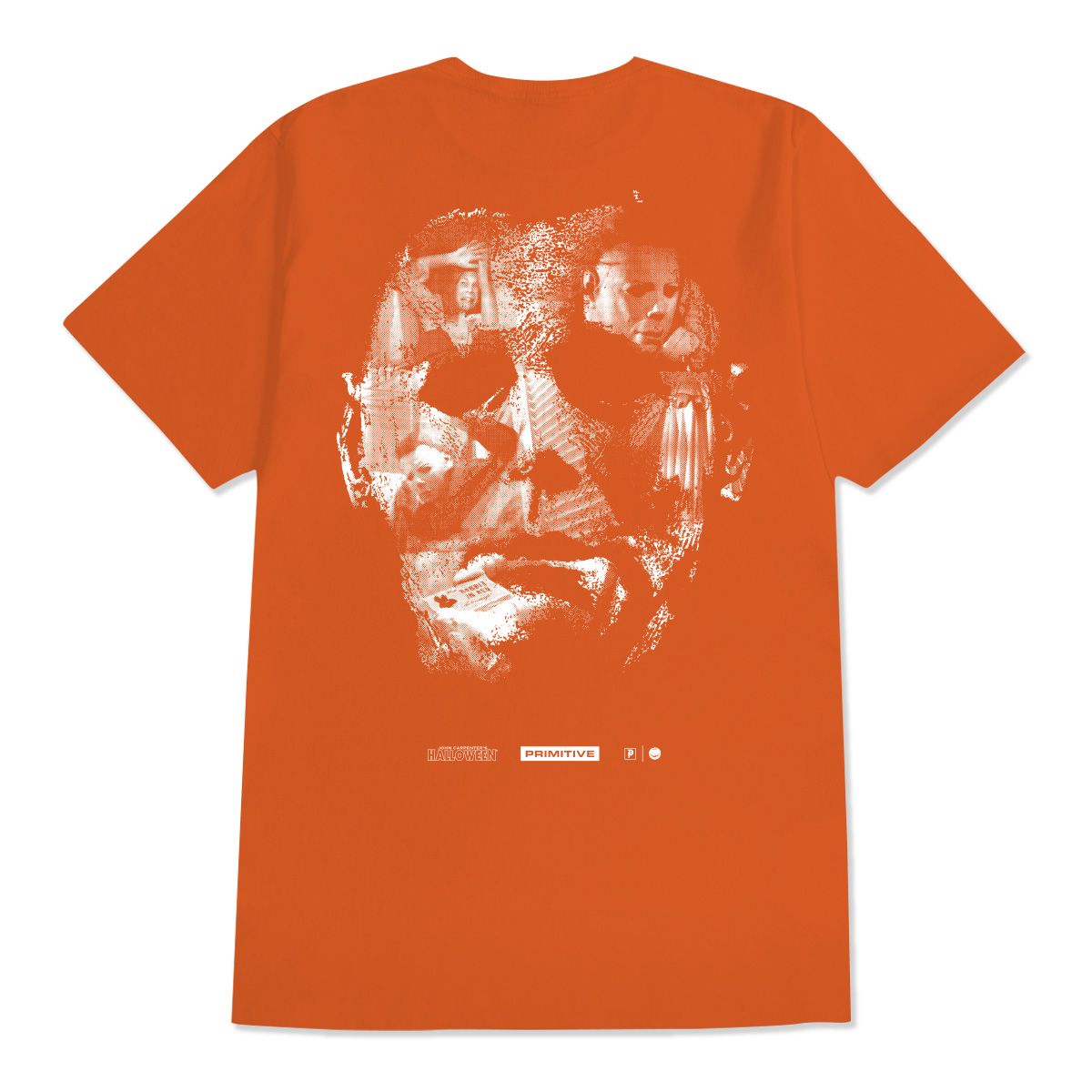 Primitive Scenes Tee - Orange