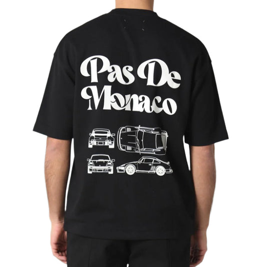 Pas De Monaco Carre Tee - Black