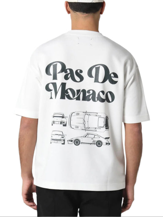 Pas De Monaco Carre Tee - Off White