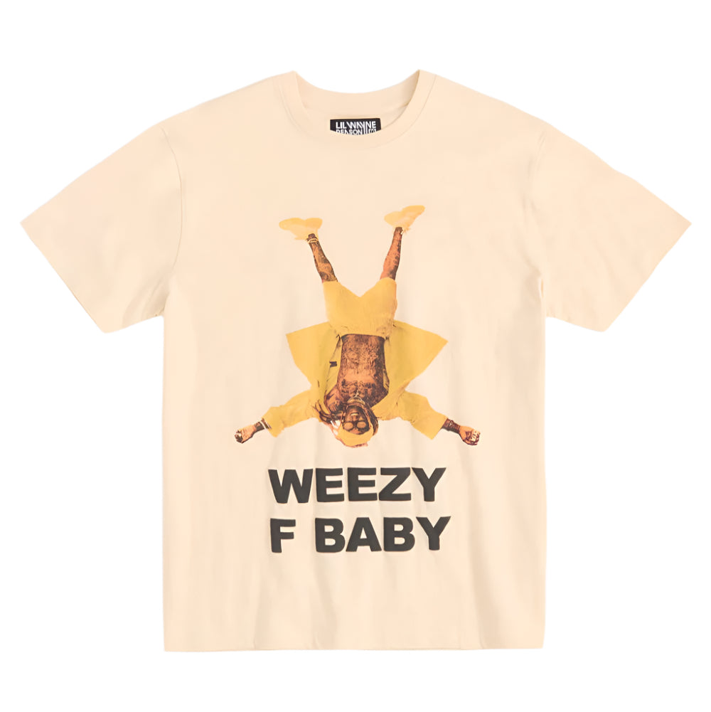 Reason Weezy F Baby Photo Tee - Cream