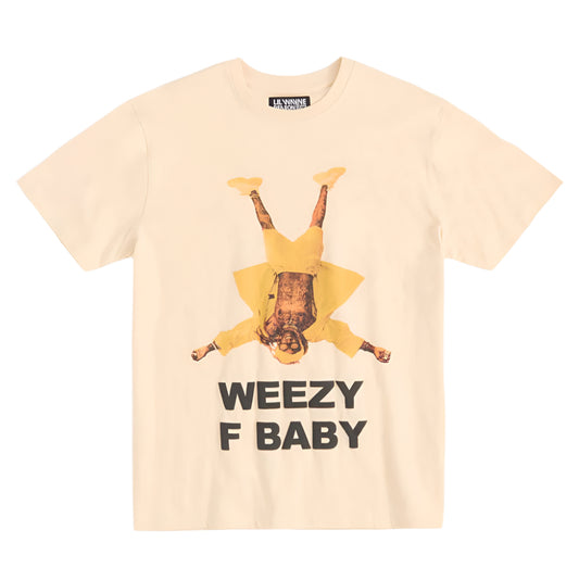 Reason Weezy F Baby Photo Tee - Cream