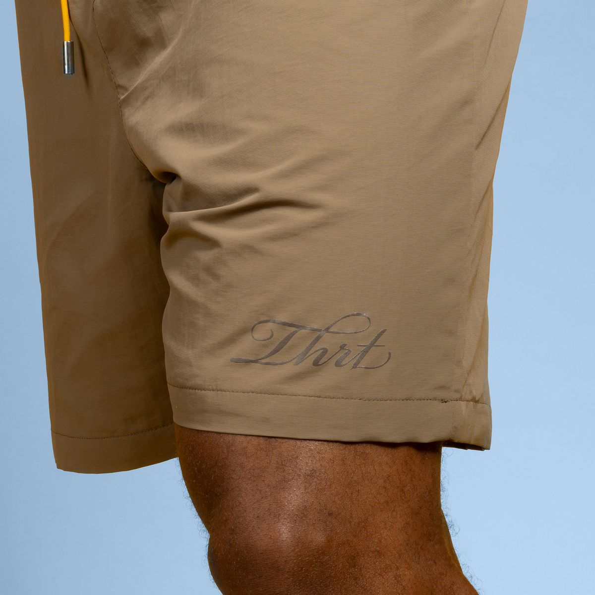 THRT Script Shorts - Tan