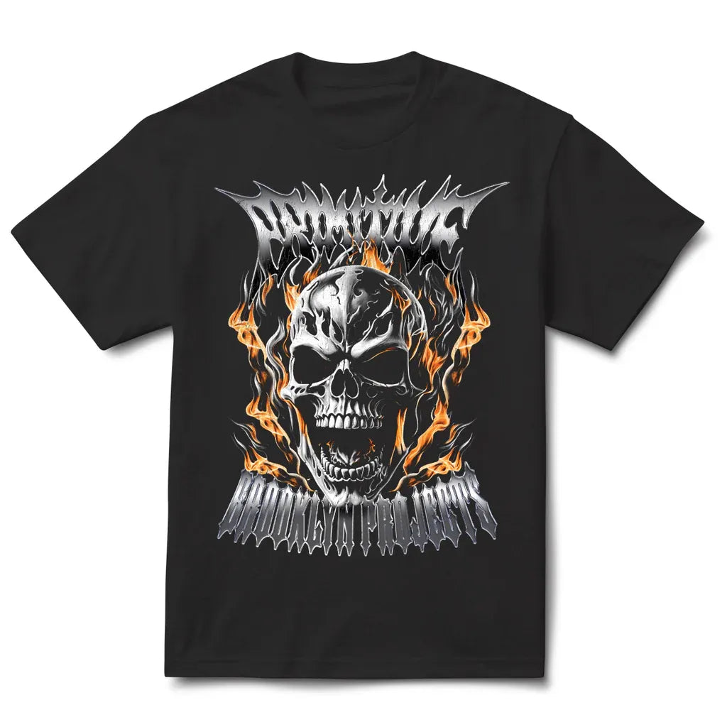 Primitive Blaze Heavy Weight Tee - Black