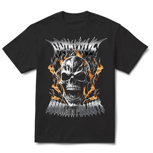 Primitive Blaze Heavy Weight Tee - Black