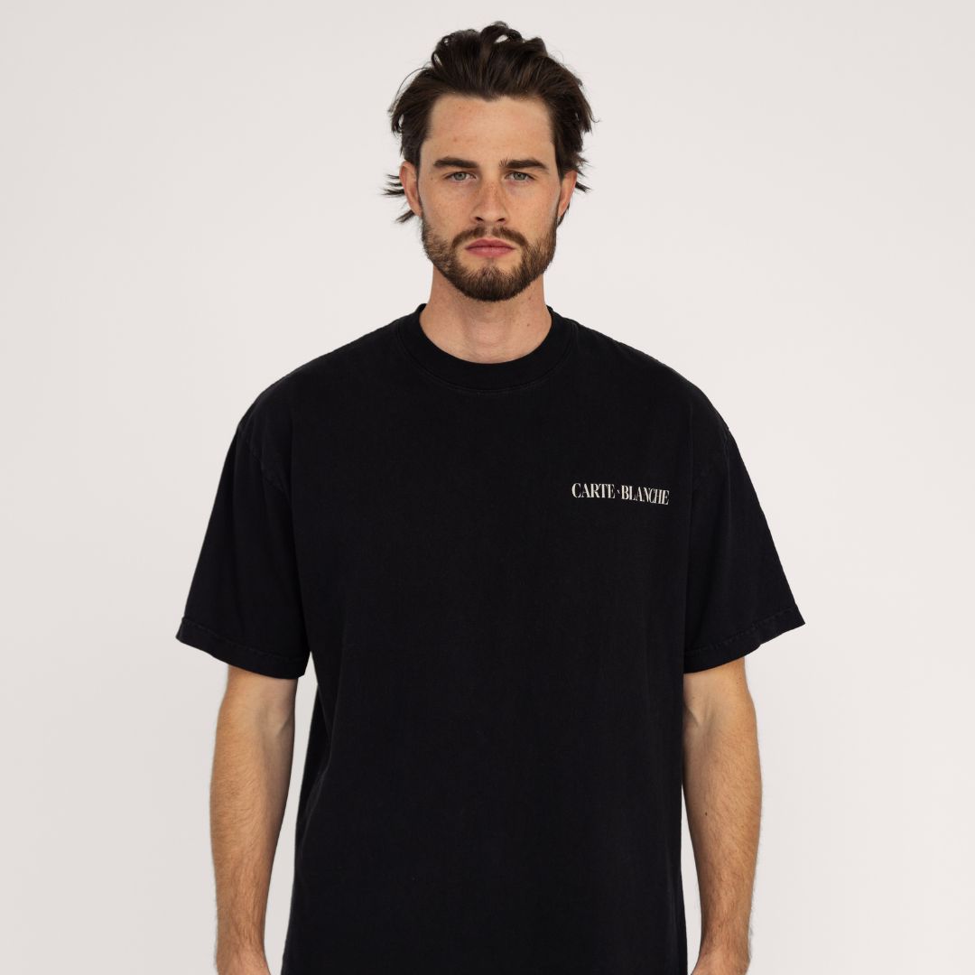 Carte Blanche The Rancher Tee - Black