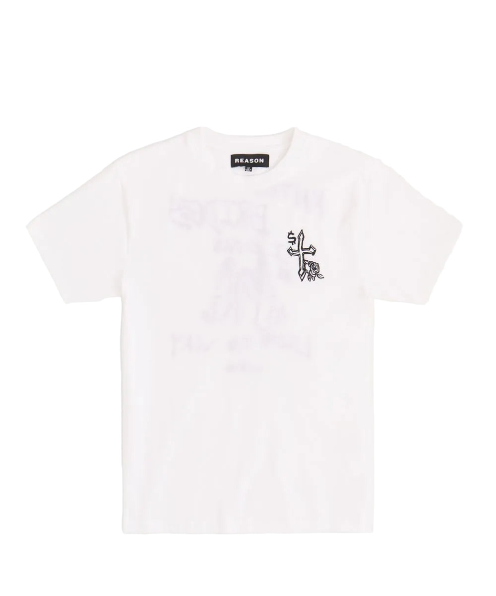 Reason My Way Tee - White