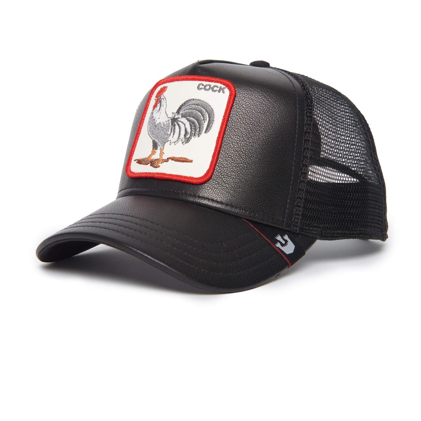 Goorin Bros The Cock Trucker Hat - Black