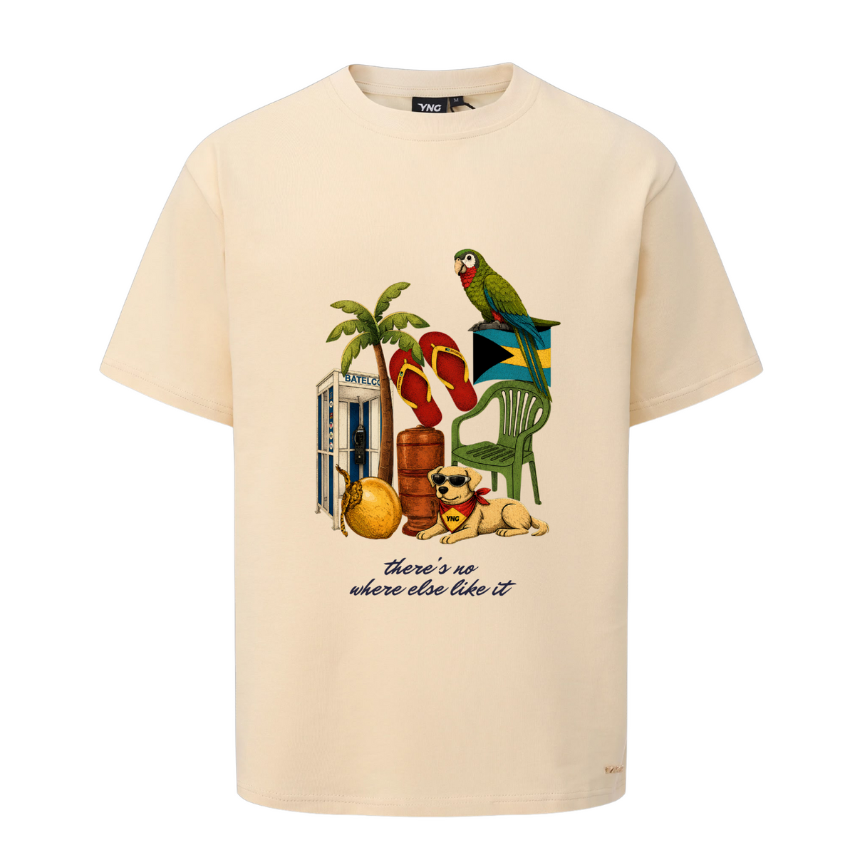 There's No Where Else Like It Tee - Cream