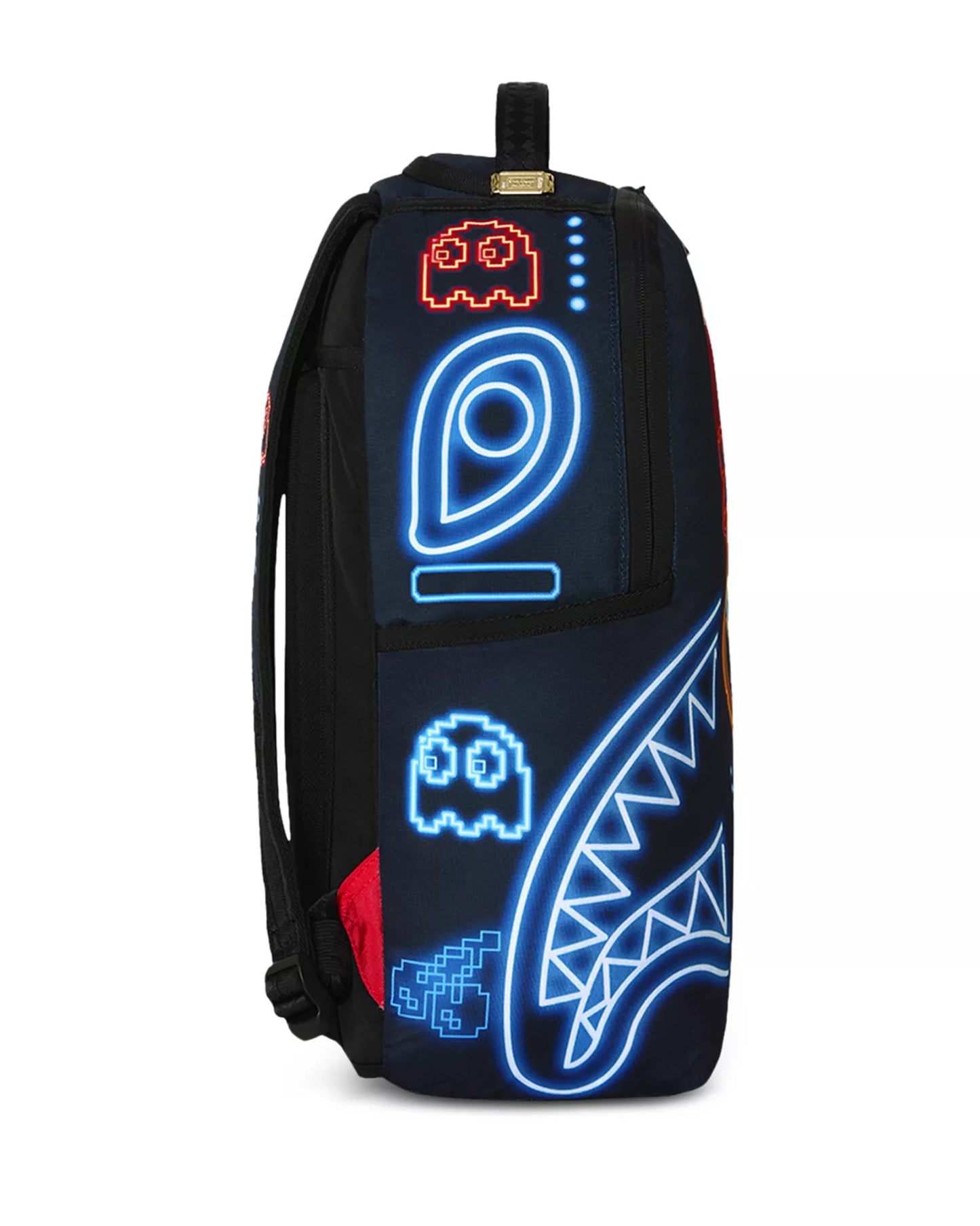Sprayground Pac Man Neon Shark Backpack