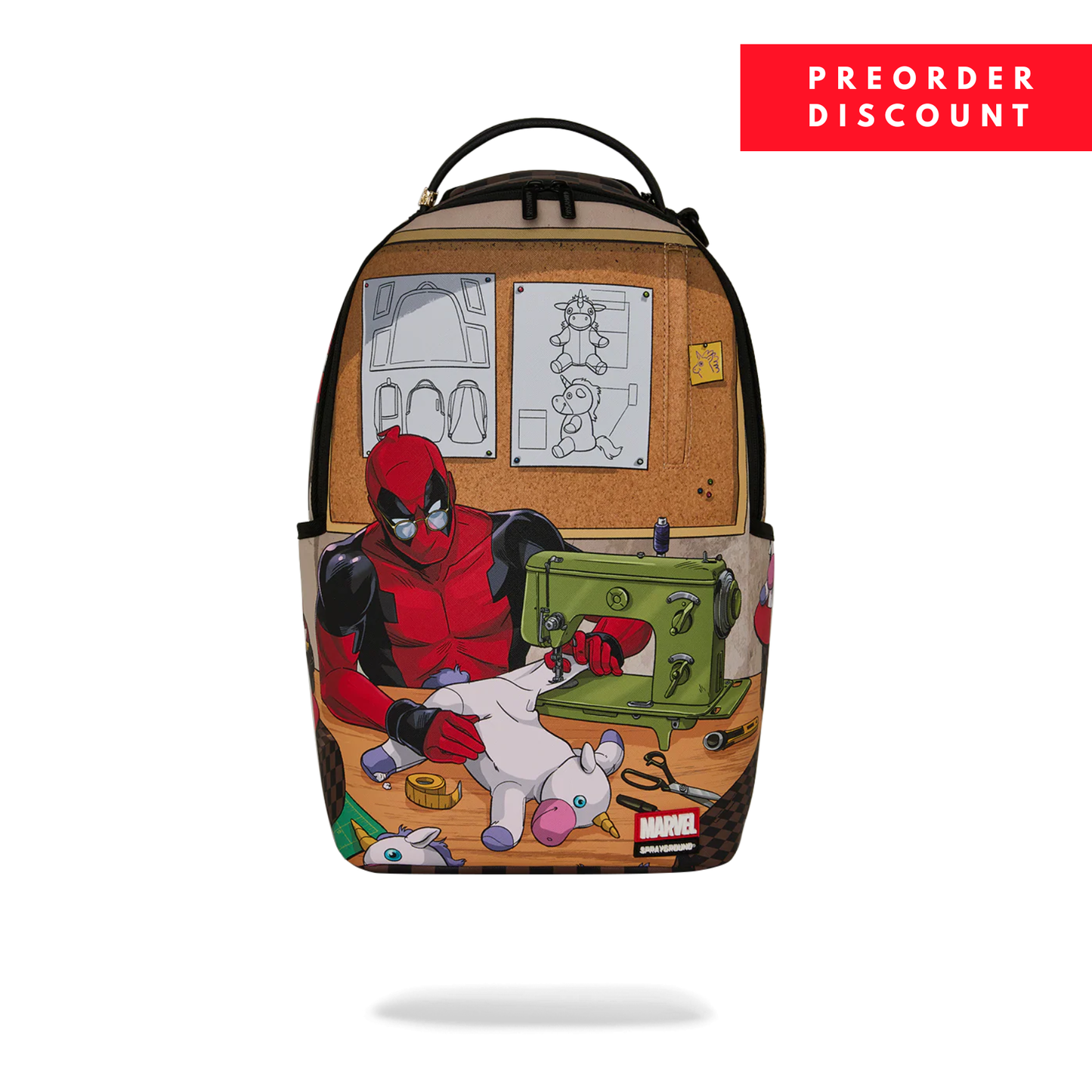 Sprayground Deadpool Designer Backpack