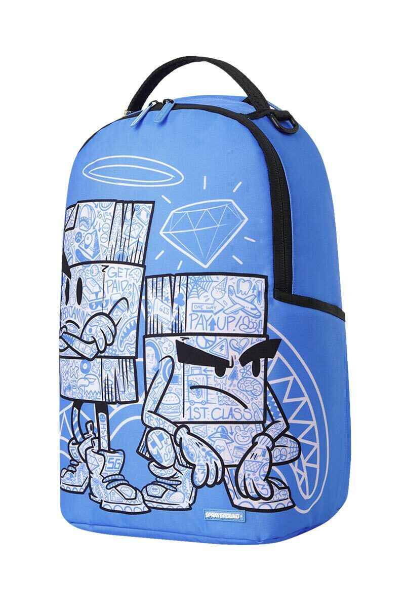 Sprayground Money Boys Color Block Doodle