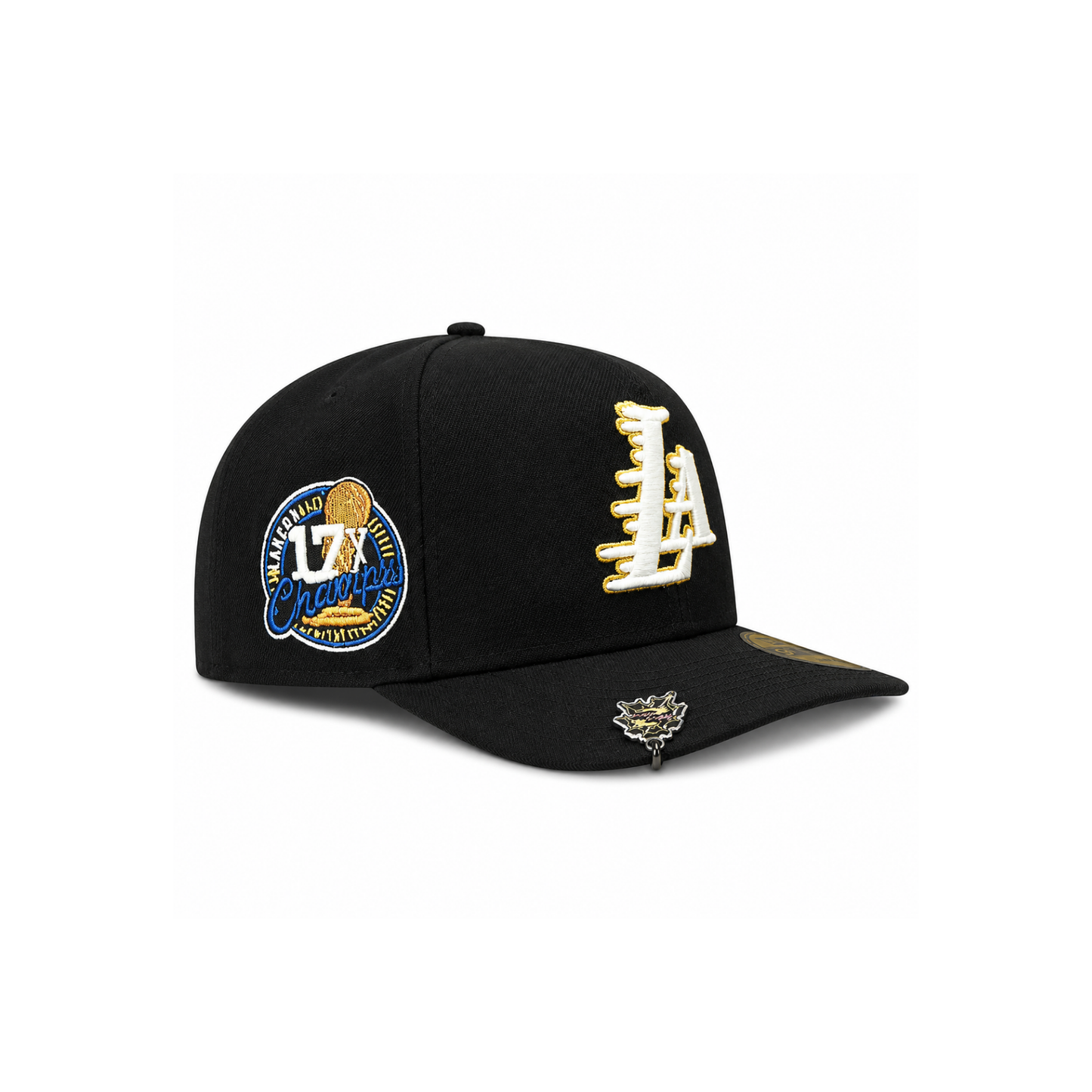New Era LA 17x Champs Drip Snapback -Black